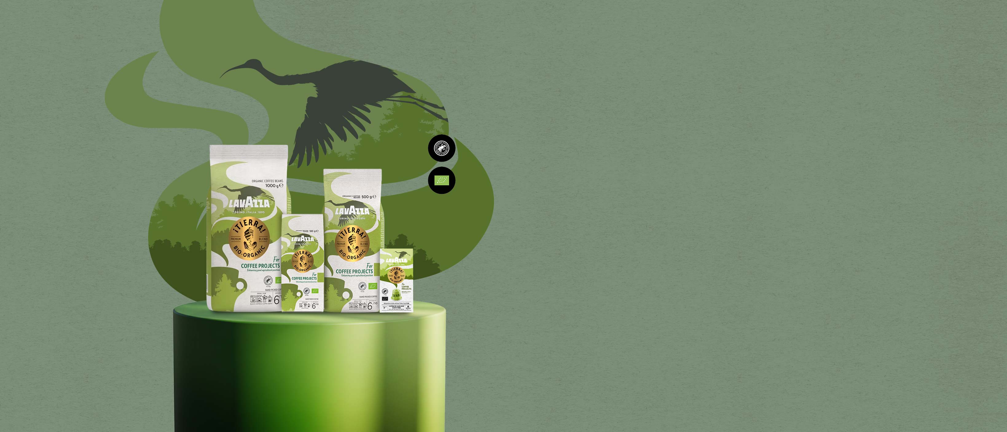 Lavazza ¡Tierra! Bio-organique pour la planète